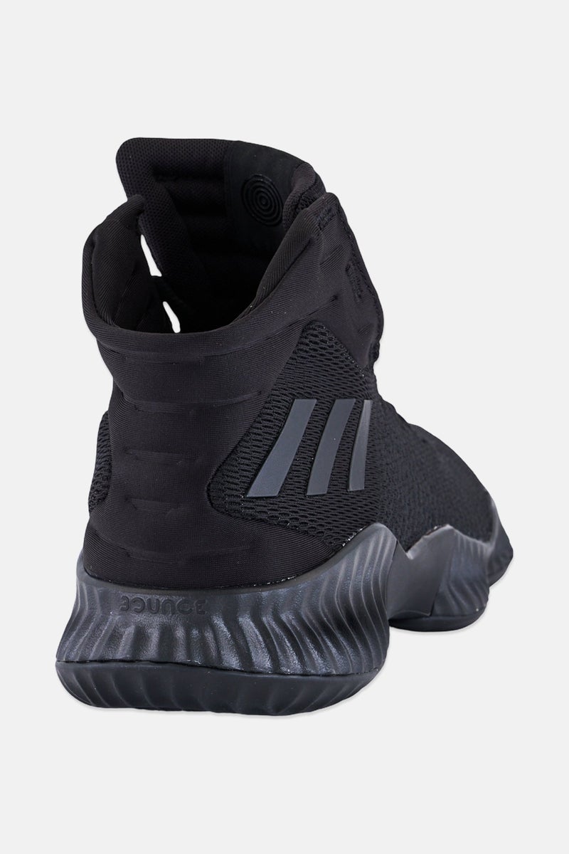 Adidas Men Pro Bounce 2018 Lace Up Basketball Shoes, Black - Image 3